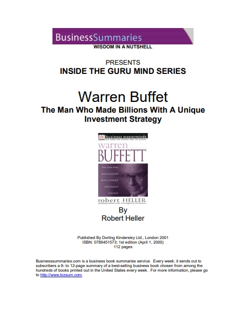 Warren Buffet